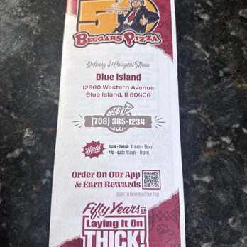 Beggars Pizza - Menu - Pizza Near Me - Blue Island, Illinois
