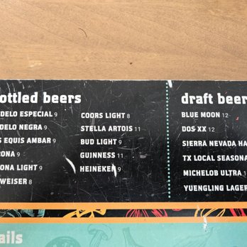 TX/MX - TxMx  menu - Tacos Near Me - Dallas, Texas