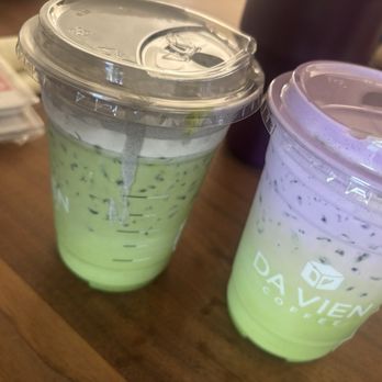 Da Vien Coffee - Black sesame and ube matcha - Coffee & Tea Near Me - Gardena, California