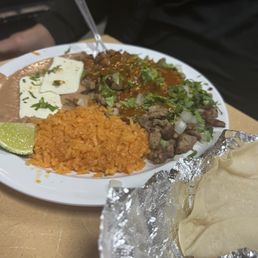 Combo Asada plate Combo Asada plate