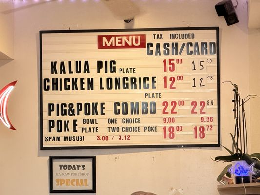 Menu photo 1 It's Raw Poke Shop San Diego, CA Menu photo 1 It's Raw Poke Shop San Diego, CA