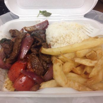El Pollo Kri-ollo - Hearty Lomo Saltado (take out) - Peruvian Near Me - Corona, California El Pollo Kri-ollo - Hearty Lomo Saltado (take out) - Peruvian Near Me - Corona, California