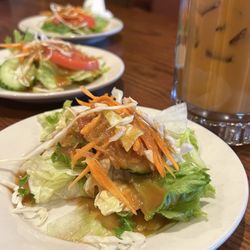 Racha Thai Cuisine - Side salad for lunch