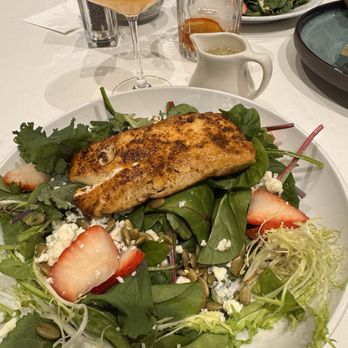 Coast Kitchen & Bar - Coast salad with blackened mahi mahi - Seafood Near Me - Tampa, Florida Coast Kitchen & Bar - Coast salad with blackened mahi mahi - Seafood Near Me - Tampa, Florida