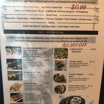 Tappi Diner - Happy Hour Menu - Sushi Bars Near Me - San Diego, California Tappi Diner - Happy Hour Menu - Sushi Bars Near Me - San Diego, California
