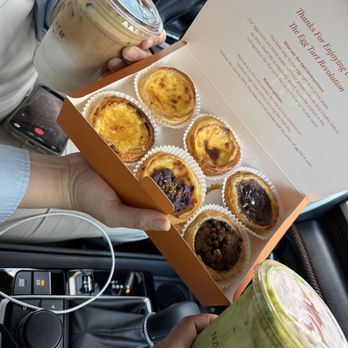 Na Tart - Tiramisu latte, matcha strawberry latte, 6pc egg tart combo - Bakeries Near Me - San Diego, California Na Tart - Tiramisu latte, matcha strawberry latte, 6pc egg tart combo - Bakeries Near Me - San Diego, California