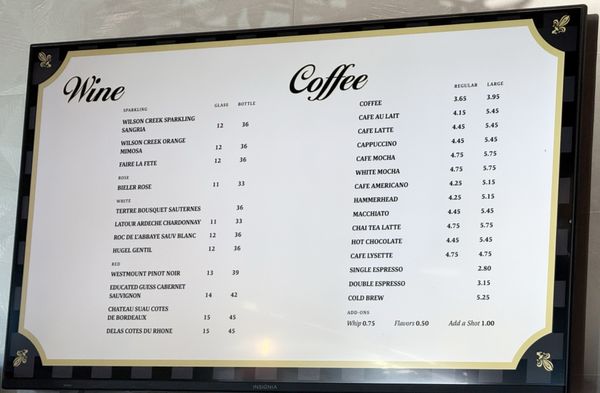 Menu photo 1 French Bakery Cafe Carlsbad, CA