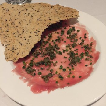 Bijoux - Tuna carpaccio - Seafood Near Me - Miramar Beach, Florida Bijoux - Tuna carpaccio - Seafood Near Me - Miramar Beach, Florida