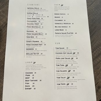Lao Der - Menu - Laotian Near Me - Stockton, California