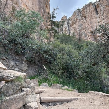 Bright Angel Trail - Look how cute these little trail steps are , beautiful beautiful hike - Hiking Near Me
