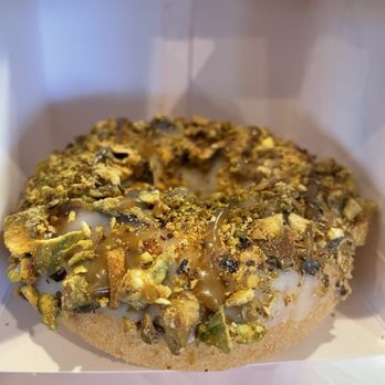 Mama Chai’s - Pistachio yuzu mochi donut - Desserts Near Me - Las Vegas, Nevada Mama Chai’s - Pistachio yuzu mochi donut - Desserts Near Me - Las Vegas, Nevada