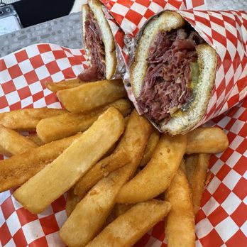 P And G Burgers - Pastrami Sandwich Combo - Burgers Near Me - Colton, California