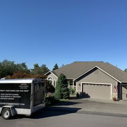 Clean Roofs Northwest - Another beautiful PNW day, another satisfied customer knowing that the Clean Roofs Northwest team is keeping their roof looking brand new.