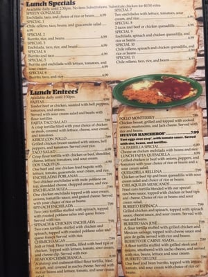 Menu photo 3 La Parrilla Mexican Grill Chesapeake, VA Menu photo 3 La Parrilla Mexican Grill Chesapeake, VA