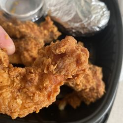 Texas Roadhouse - Burnt chicken
