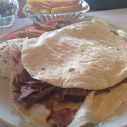 Tursu ve parmak patates ile
