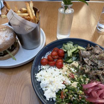 Cindy's Rooftop - Lamb shawarma bowl and smash burger - New American Near Me - Chicago, Illinois
