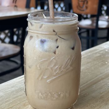 La Grignote - Hazelnut cold brew with milk - Bakeries Near Me - Key West, Florida La Grignote - Hazelnut cold brew with milk - Bakeries Near Me - Key West, Florida