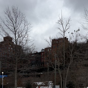 Brooklyn Bridge Park - illegal amazon driver speeding past pedestrians on walking path - Parks Near Me - Brooklyn, New York