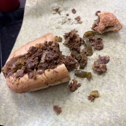 The classic Philly cheesesteak