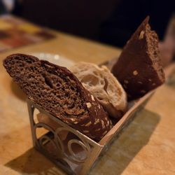 Complimentary Brown Bread and Sourdough Bread