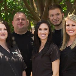 Hart Spine & Rehab - Staff (from left to right): Jan, Dewayne, Stacie, Jeremiah, Julia