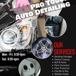 Pro Touch Auto Detailing - Detailing packages
