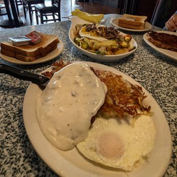 The Nook Breakfast Spot - Country Fried Steak and Eggs, Southwest Skillet (back) - Breakfast & Brunch Near Me - Los Angeles, California The Nook Breakfast Spot - Country Fried Steak and Eggs, Southwest Skillet (back) - Breakfast & Brunch Near Me - Los Angeles, California