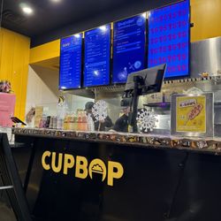 Cupbop - Korean BBQ in a Cup - New menu.