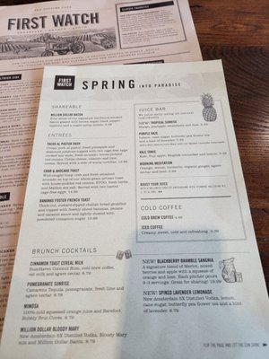 Menu photo 6 First Watch Charlotte, NC