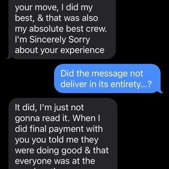 Blaze Moving - Text 1 - Movers Near Me
