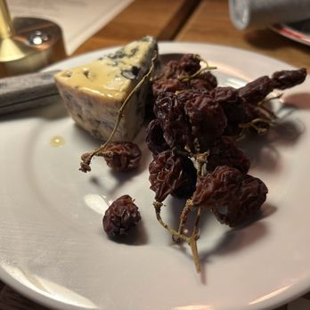 Bull And Beggar - Blue Cheese and dried grapes - Seafood Near Me - Asheville, North Carolina