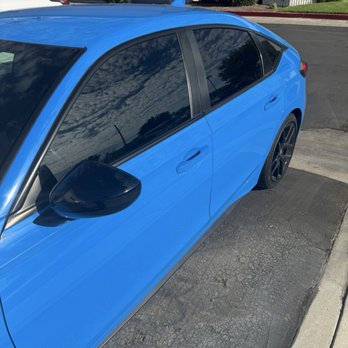 Perfect Touch Window Tint - My son's car right out of the shop. - Car Window Tinting Near Me - Ontario, California