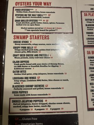 Menu photo 3 Swampwater Grill Cincinnati, OH Menu photo 3 Swampwater Grill Cincinnati, OH