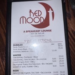 Red Moon - Menu 2026