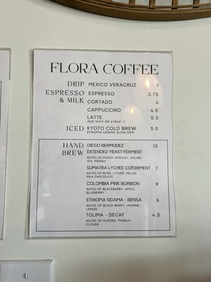 Menu photo 8 Flora Coffee Austin, TX Menu photo 8 Flora Coffee Austin, TX
