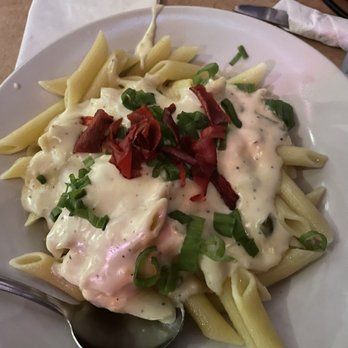 The Crow's Nest - Mac & Cheese (penne pasta with gouda jalapeno cheese sauce) - can add protein like chicken, steak, etc. for upcharge but I chose not to - Breakfast & Brunch Near Me - Maplewood, Missouri The Crow's Nest - Mac & Cheese (penne pasta with gouda jalapeno cheese sauce) - can add protein like chicken, steak, etc. for upcharge but I chose not to - Breakfast & Brunch Near Me - Maplewood, Missouri