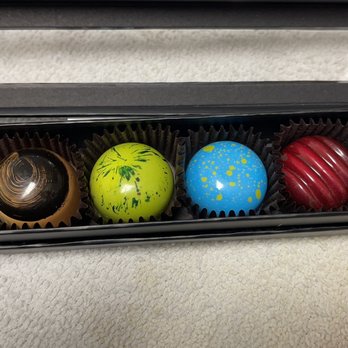Kollar Chocolates - Yummy chocolates. Light green ones are matcha - Ice Cream & Frozen Yogurt Near Me - Yountville, California Kollar Chocolates - Yummy chocolates. Light green ones are matcha - Ice Cream & Frozen Yogurt Near Me - Yountville, California