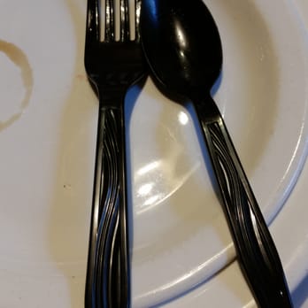 Mimi's Cafe - Had to use plastic utensil because mine were dirty prior to using them - Breakfast & Brunch Near Me - Corona, California Mimi's Cafe - Had to use plastic utensil because mine were dirty prior to using them - Breakfast & Brunch Near Me - Corona, California