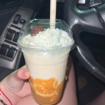 MilkShake Factory McMurray - Peanut Butter Pretzel Shake - Ice Cream & Frozen Yogurt Near Me - McMurray, Pennsylvania MilkShake Factory McMurray - Peanut Butter Pretzel Shake - Ice Cream & Frozen Yogurt Near Me - McMurray, Pennsylvania