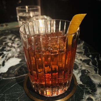 The Vault - Mezcal negroni ($29) very good - Speakeasies Near Me - Las Vegas, Nevada The Vault - Mezcal negroni ($29) very good - Speakeasies Near Me - Las Vegas, Nevada