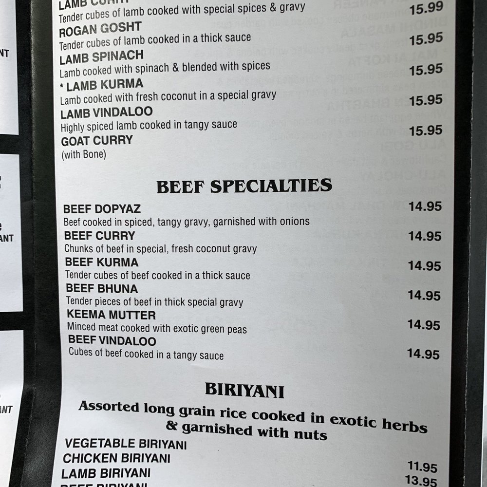 Grand Indian Restaurant - Menu - Indian Near Me - Bergenfield, New Jersey