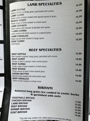 Menu photo 1 Grand Indian Restaurant Bergenfield, NJ Menu photo 1 Grand Indian Restaurant Bergenfield, NJ