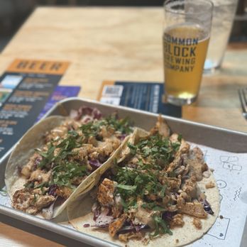 Common Block Brewing Company - Klamath Falls - Huge, delicious chicken tacos (with a delicious cole slaw) - Brewpubs Near Me - Klamath Falls, Oregon Common Block Brewing Company - Klamath Falls - Huge, delicious chicken tacos (with a delicious cole slaw) - Brewpubs Near Me - Klamath Falls, Oregon