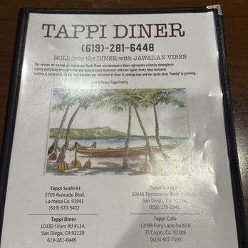 Tappi Diner - Sushi Bars Near Me - San Diego, California Tappi Diner - Sushi Bars Near Me - San Diego, California