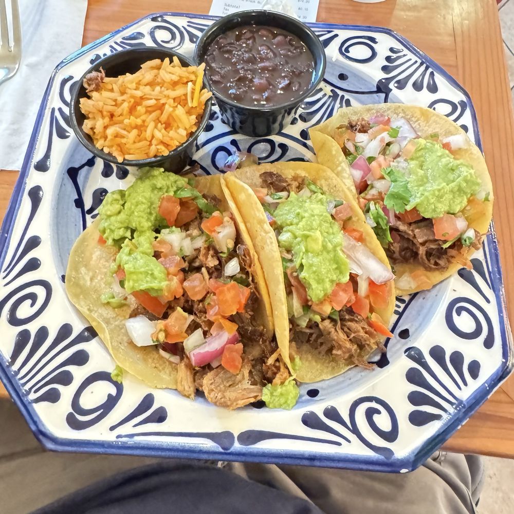Los Tacos - Carnitas 3 Taco Combo - Tacos Near Me - Carlsbad, California