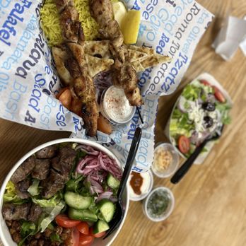 Nick the Greek - Chicken Souvlaki Pita + Mediterranean Bowl - Greek Near Me - Daly City, California Nick the Greek - Chicken Souvlaki Pita + Mediterranean Bowl - Greek Near Me - Daly City, California