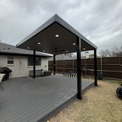Estrada Fencing & Outdoor Living - Modern steel cover