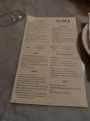 Menu photo 1 Scopa Italian Roots Venice, CA Menu photo 1 Scopa Italian Roots Venice, CA