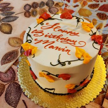 The Local Baker & Cafe - Our custom Birthday Carrot cake on Thanksgiving holiday! Soo good! - Bakeries Near Me - Upland, California